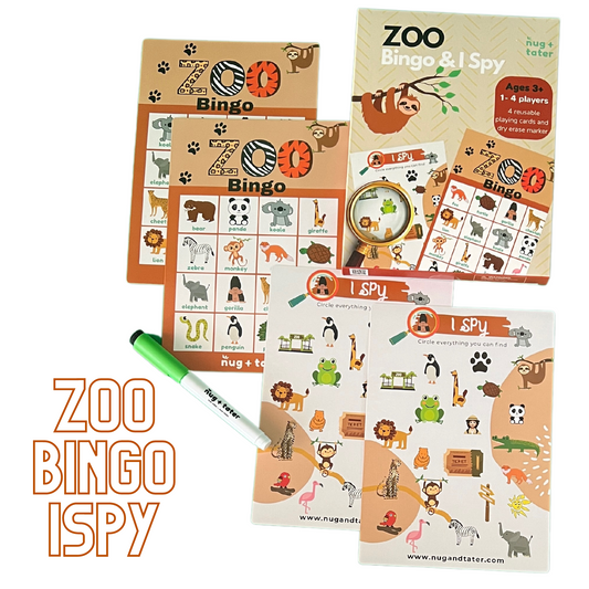 Zoo Bingo / I Spy